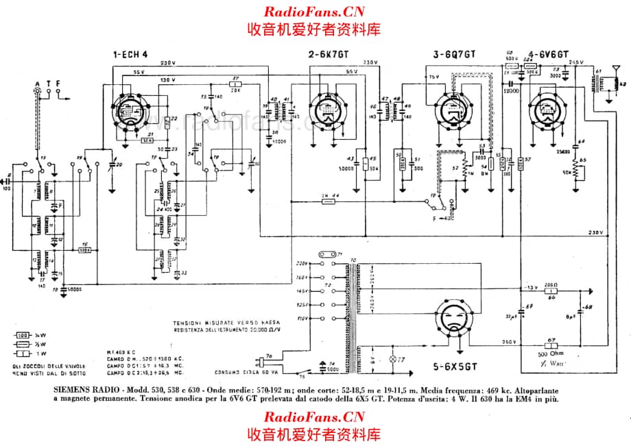 Siemens 530 538 630 电路原理图.pdf_第1页