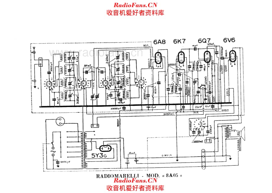 Radiomarelli 8A05_4 电路原理图.pdf_第1页