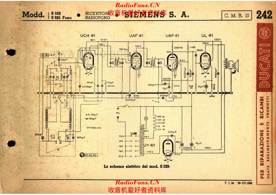 Siemens S 529 电路原理图.pdf_第1页