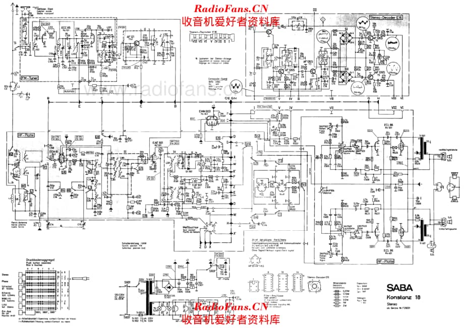 Saba Konstanz 18 电路原理图.pdf_第1页