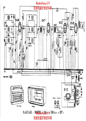 SAFAR 536 536A 537 电路原理图.pdf