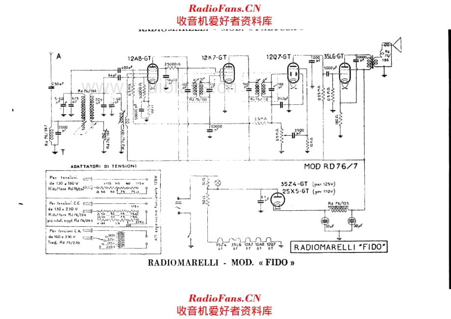 Radiomarelli Fido 电路原理图.pdf_第1页