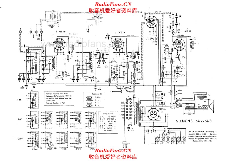 Siemens Telefunken 562 563 alternate 电路原理图.pdf_第1页