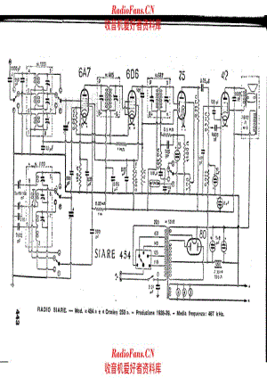 Siare Crosley S-454_C-253 电路原理图.pdf