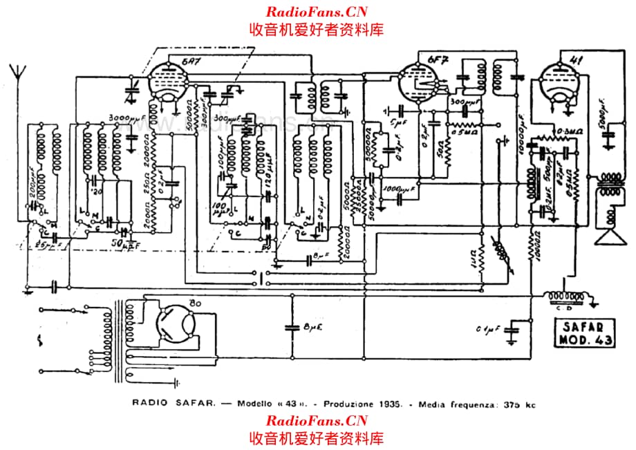 SAFAR 43 电路原理图.pdf_第1页