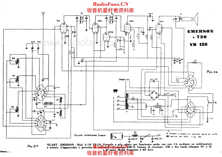 Sicart Emerson A730Y B126 电路原理图.pdf_第1页