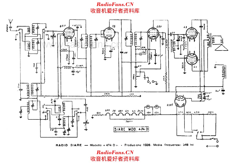 Siare 474D 电路原理图.pdf_第1页