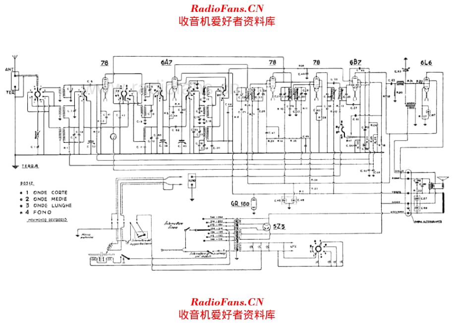 Radiomarelli Mizar alternate 电路原理图.pdf_第1页