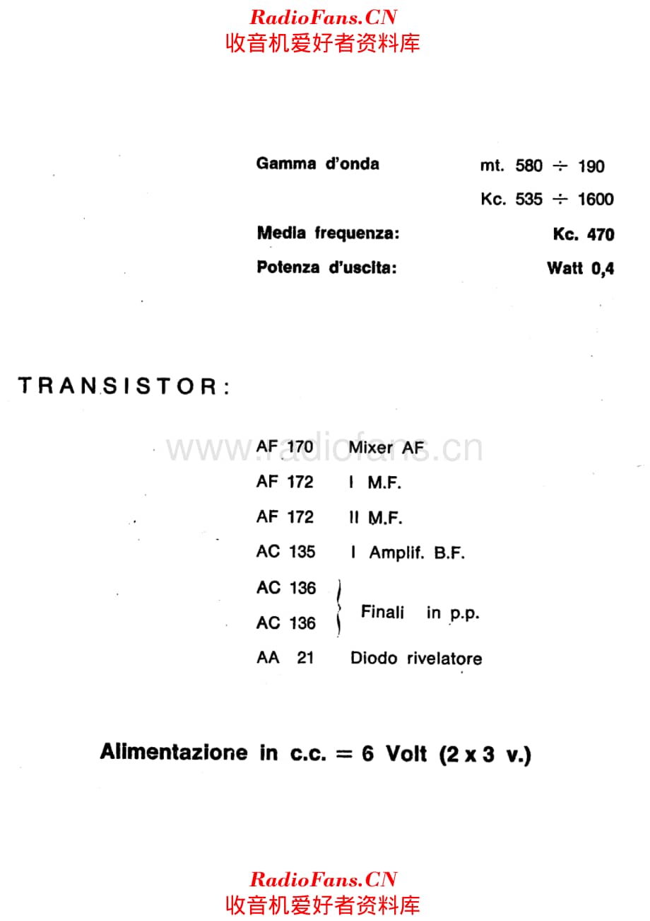 Prandoni Eclypse TR41 specs 电路原理图.pdf_第1页