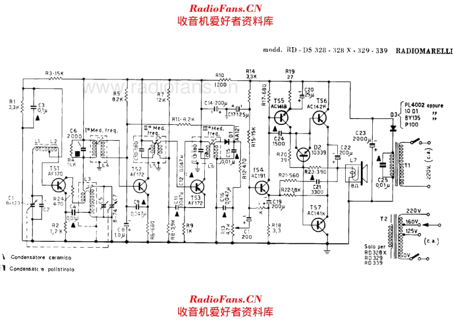 Radiomarelli RD DS 328 328SX 329 339 电路原理图.pdf_第1页