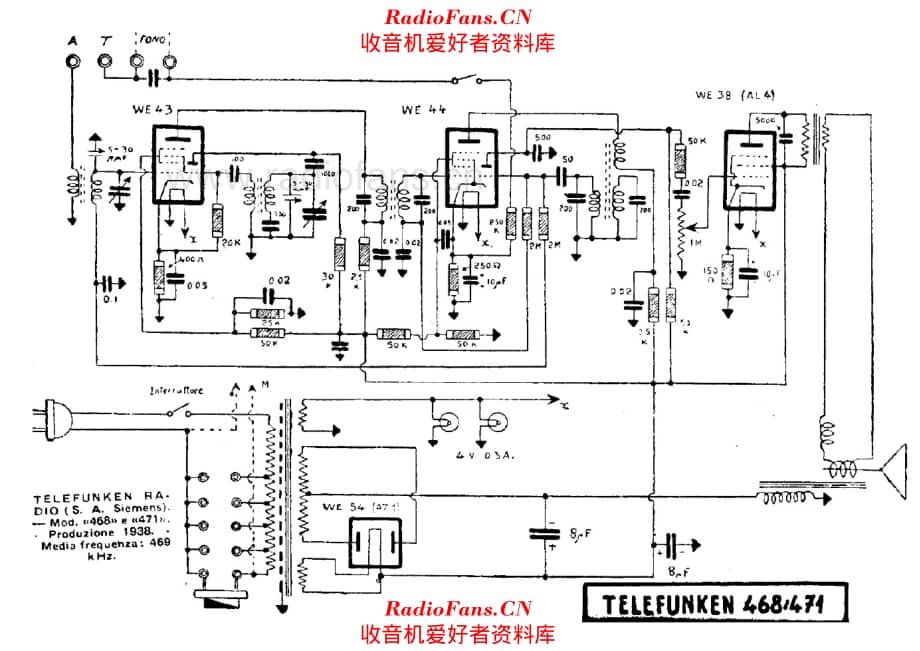 Telefunken 468 471 电路原理图.pdf_第1页