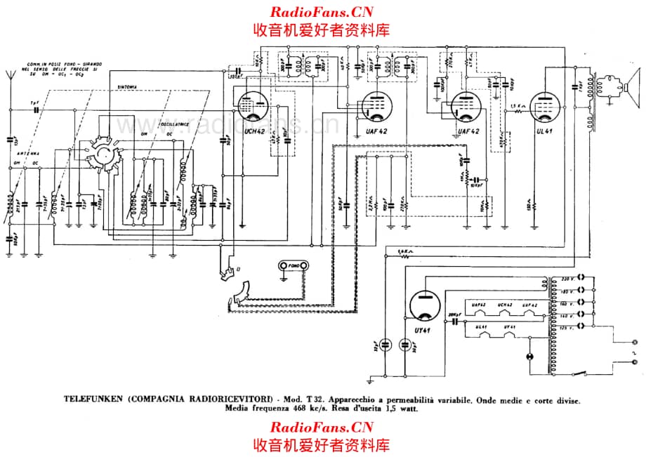 Telefunken T32 电路原理图.pdf_第1页