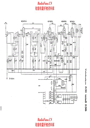 Telefunken T531 T536 电路原理图.pdf
