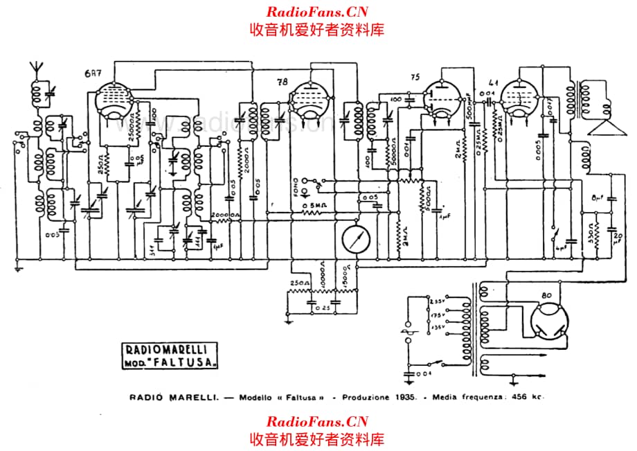 Radiomarelli Faltusa 电路原理图.pdf_第1页