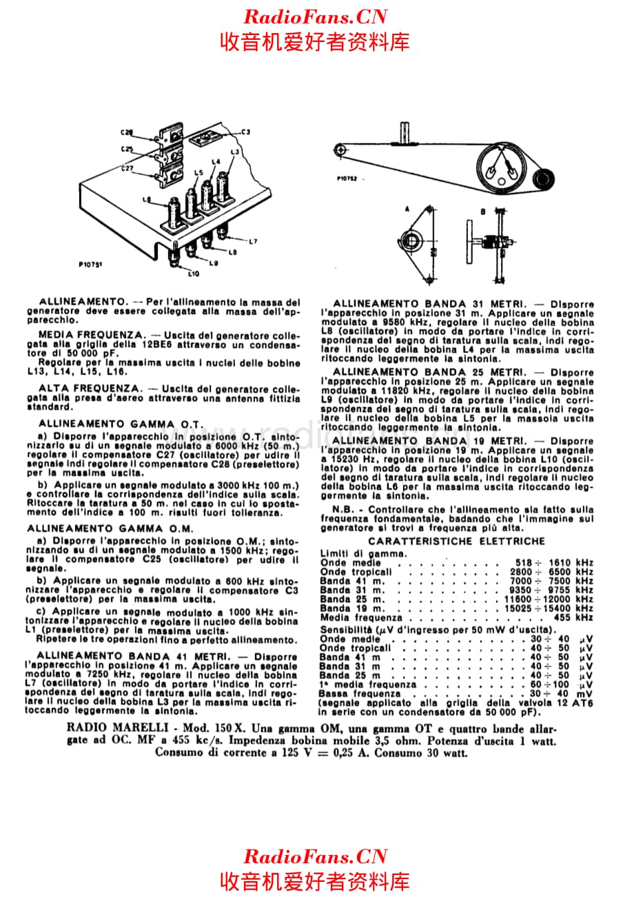 Radiomarelli 150 X alignment 电路原理图.pdf_第1页