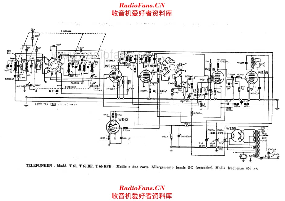 Telefunken T65 T65RF T66RFB 电路原理图.pdf_第1页