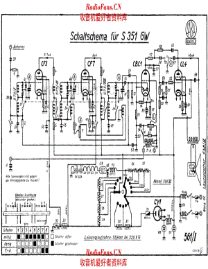 Saba 351GW 电路原理图.pdf