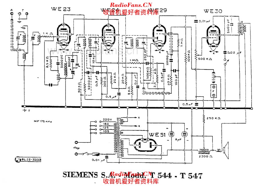 Telefunken T544 T547 电路原理图.pdf_第1页