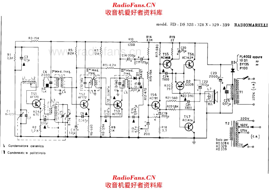 Radiomarelli RD328 DS328 328X 329 339 电路原理图.pdf_第1页