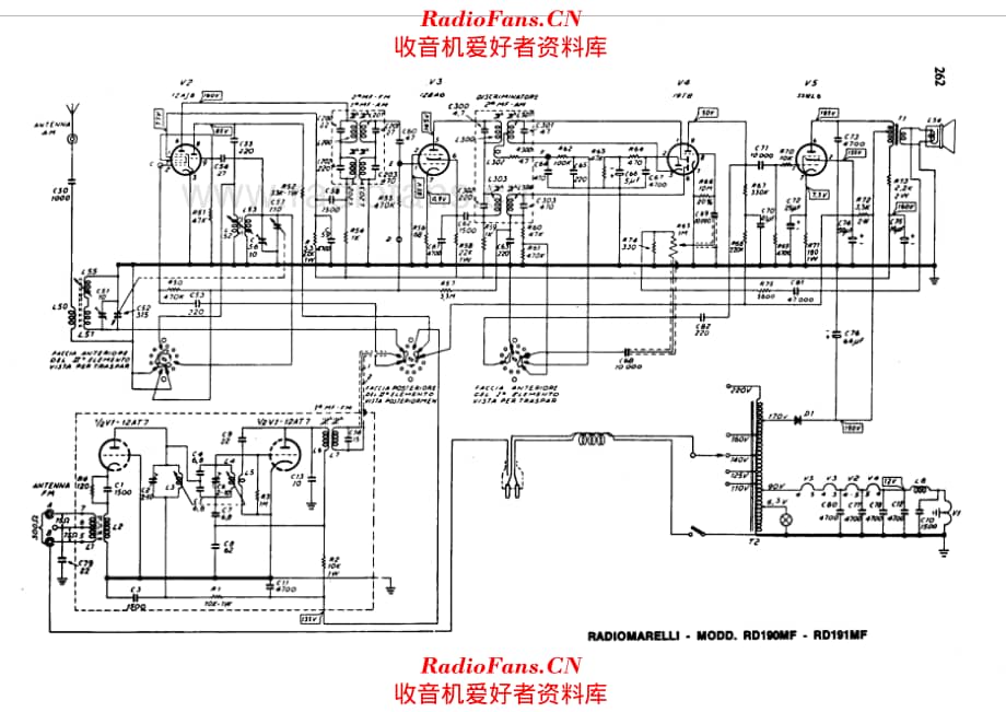 Radiomarelli RD190MF 电路原理图.pdf_第1页