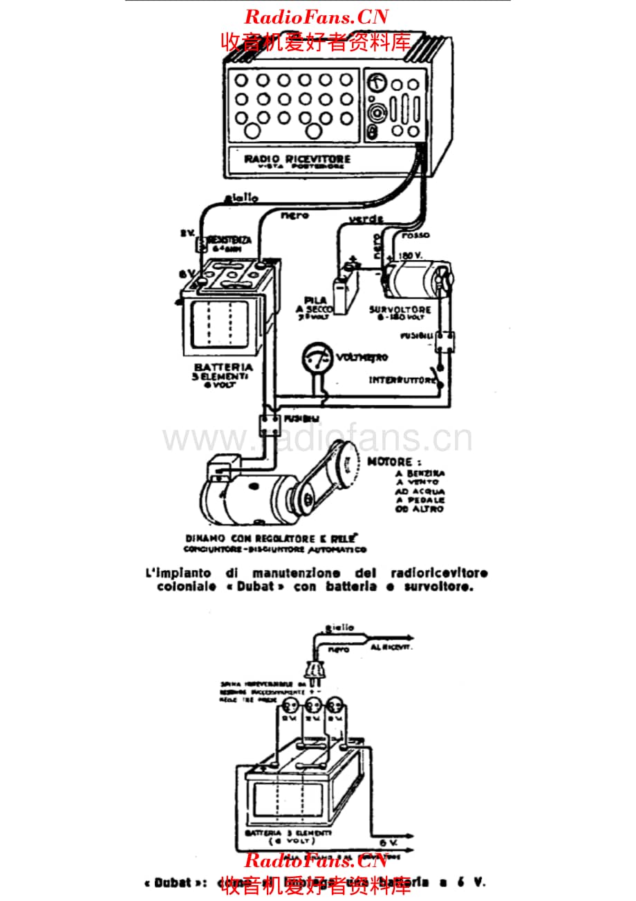 Radiomarelli Dubat 50 working assembly 电路原理图.pdf_第1页