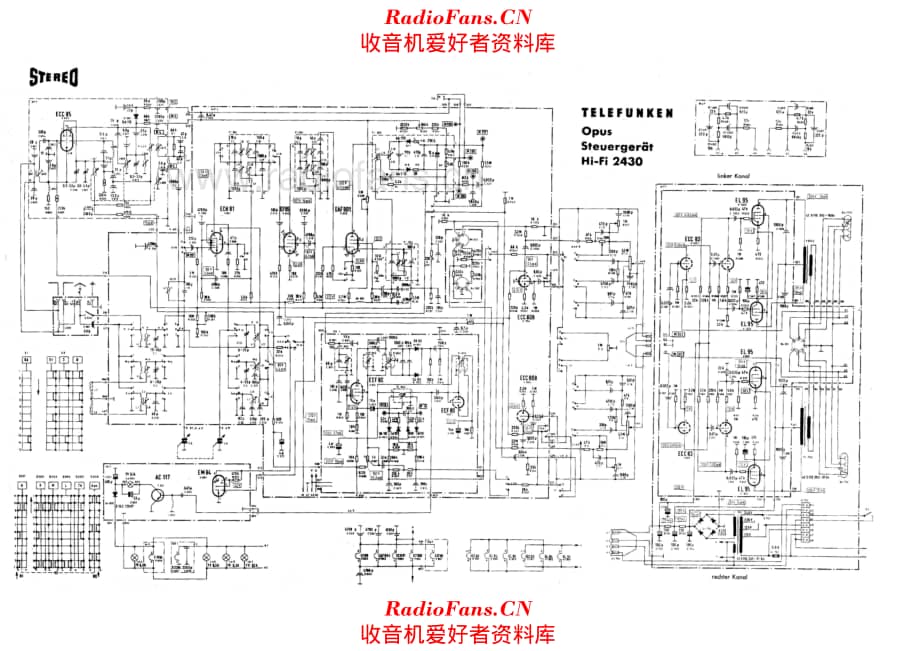 Telefunken Opus hi-Fi 2430 电路原理图.pdf_第1页