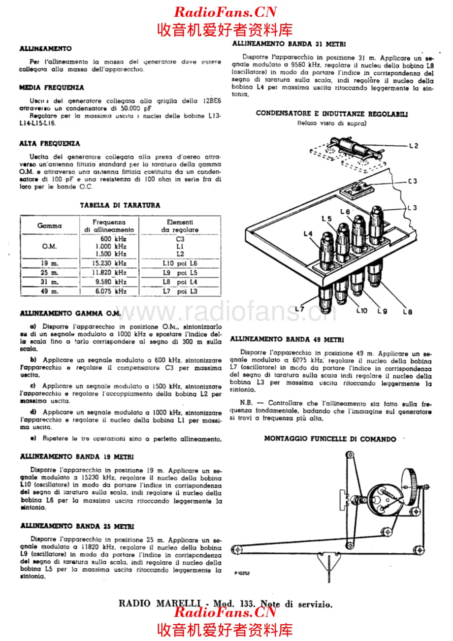 Radiomarelli 133 alignment 电路原理图.pdf_第1页