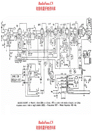 Siare 239 - Crosley 472 电路原理图.pdf