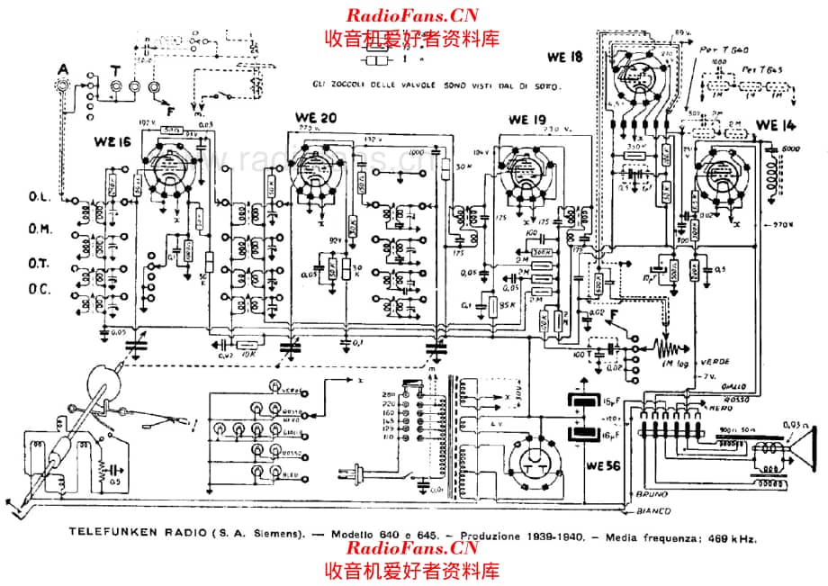 Siemens Telefunken 640 645 alternate 电路原理图.pdf_第1页