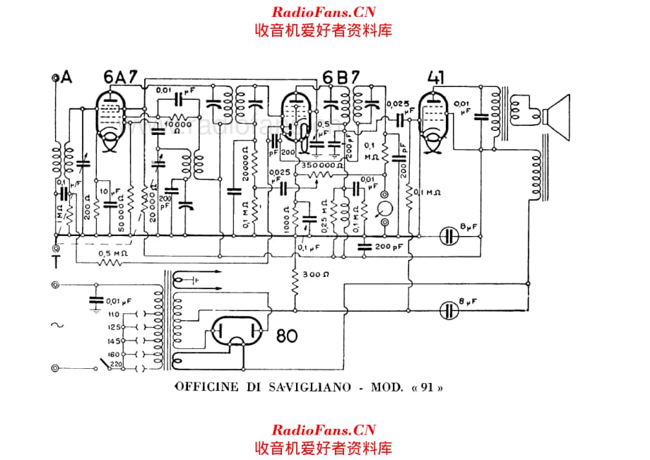 Savigliano 91 alternate 电路原理图.pdf_第1页