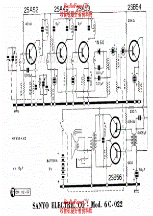 Sanyo 6C-022 电路原理图.pdf