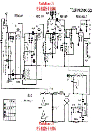 Telefunken 343G 343GL 电路原理图.pdf
