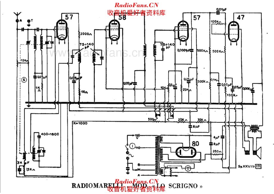 Radiomarelli Lo scrigno 电路原理图.pdf_第1页