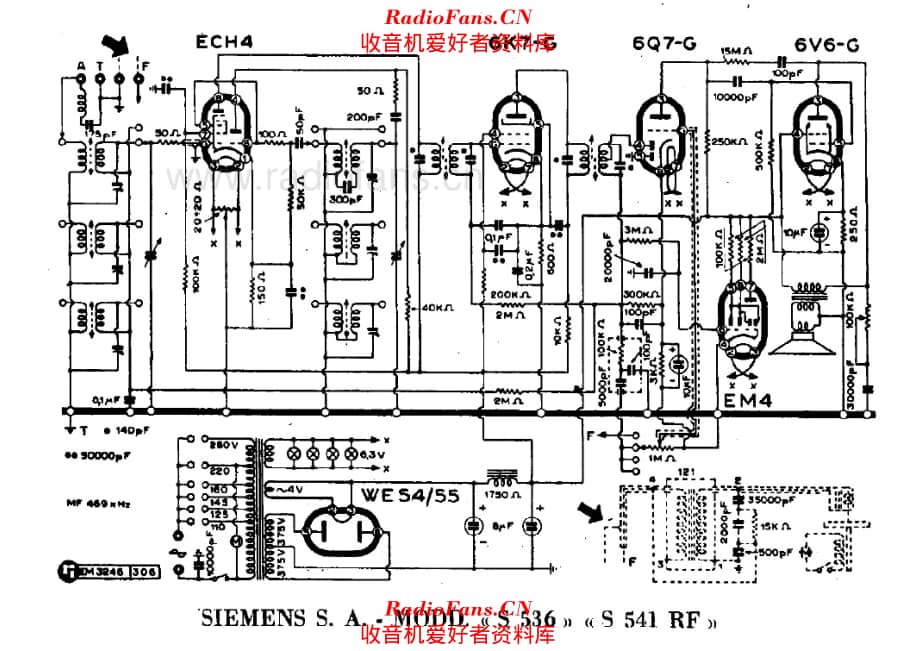 Siemens S536 S541RF 电路原理图.pdf_第1页