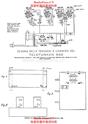 Siemens Telefunken 559 voltages 电路原理图.pdf