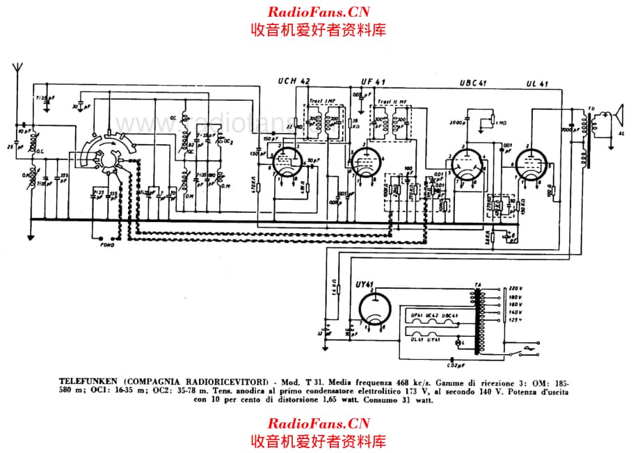 Telefunken T31 电路原理图.pdf_第1页