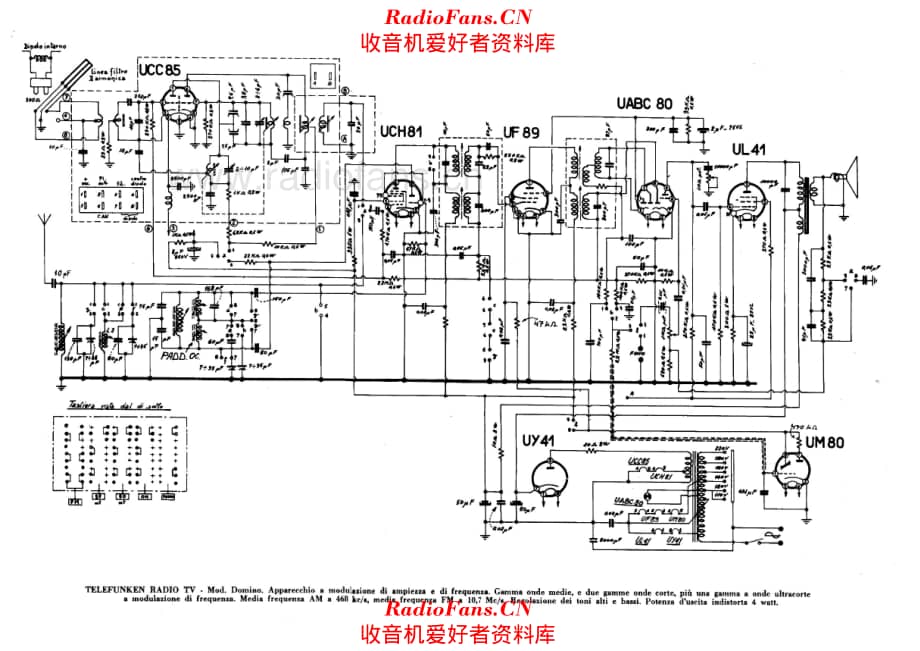 Telefunken Domino alternate 电路原理图.pdf_第1页