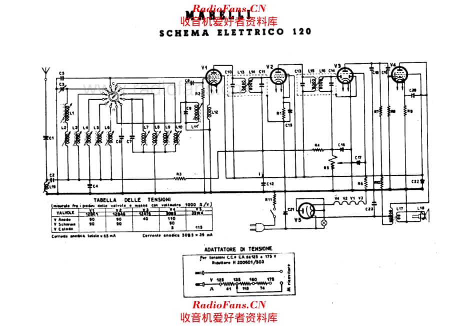 Radiomarelli 120 电路原理图.pdf_第1页