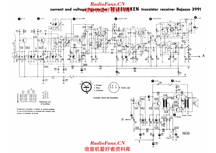 Telefunken Bajazzo 3991 电路原理图.pdf_第1页