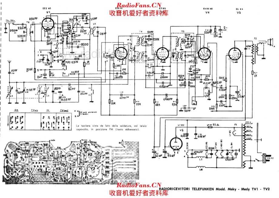 Telefunken Meky Medy TV1 TV2 电路原理图.pdf_第1页