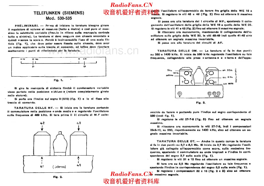 Siemens Telefunken 530 535 alignment I 电路原理图.pdf_第1页