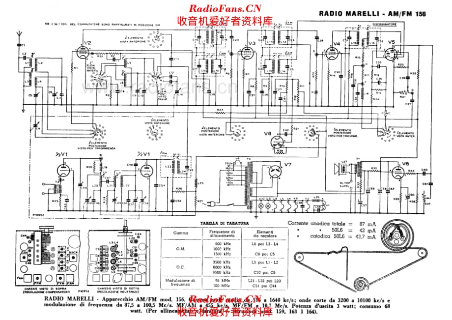 Radiomarelli 156 alternate 电路原理图.pdf_第1页