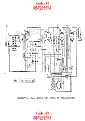 Superla 54CML 5400 电路原理图.pdf
