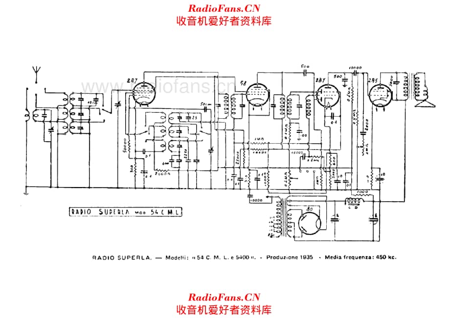 Superla 54CML 5400 电路原理图.pdf_第1页