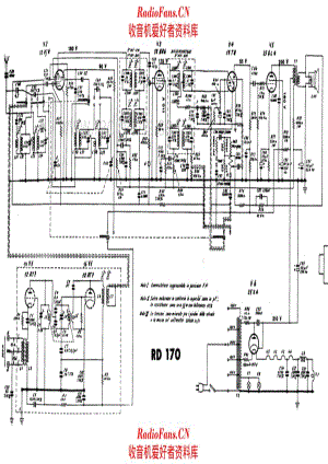 Radiomarelli RD170 alternate 电路原理图.pdf