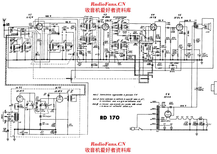 Radiomarelli RD170 alternate 电路原理图.pdf_第1页