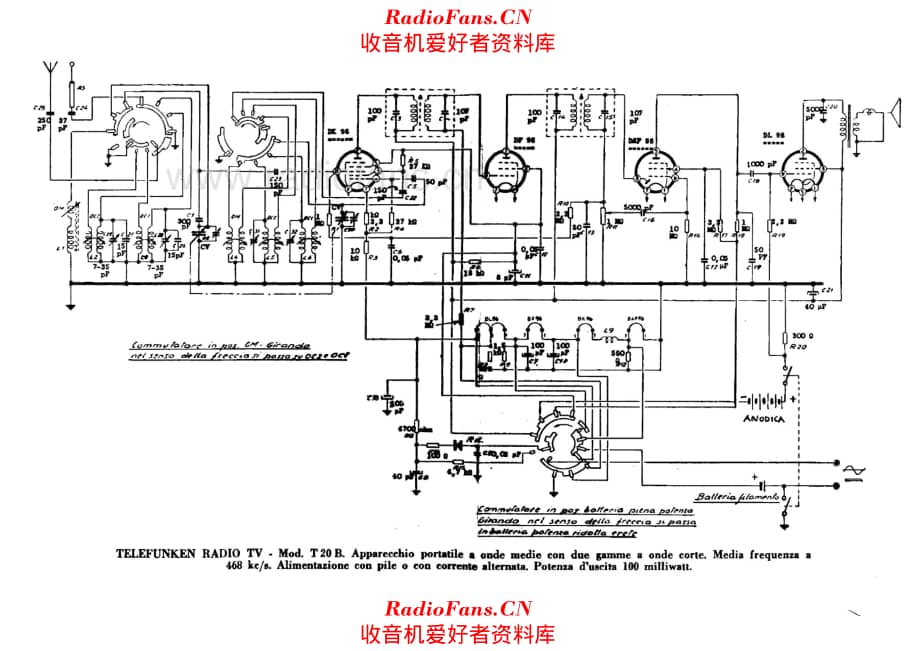 Telefunken T20B 电路原理图.pdf_第1页