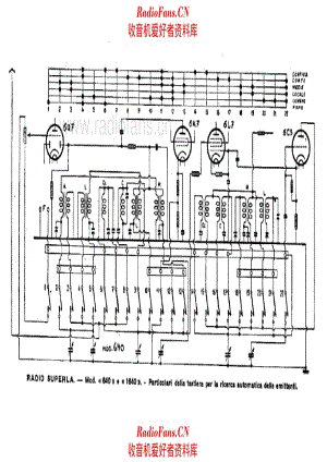 Radio Superla 640 1640 automatic tuning unit 电路原理图.pdf