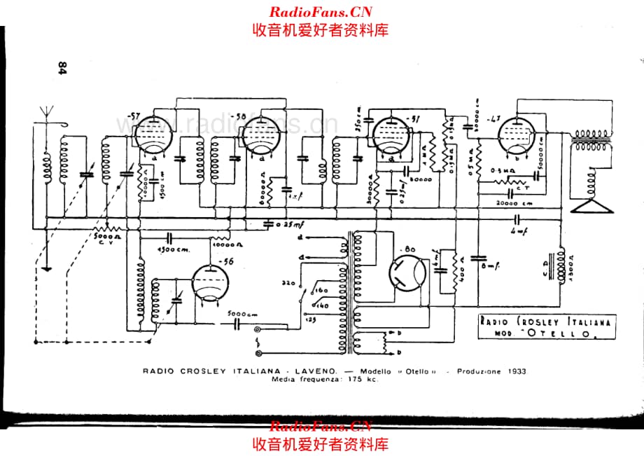 Siare Crosley C-Otello 电路原理图.pdf_第1页