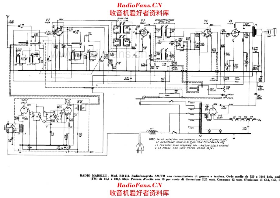 Radiomarelli RD123 电路原理图.pdf_第1页